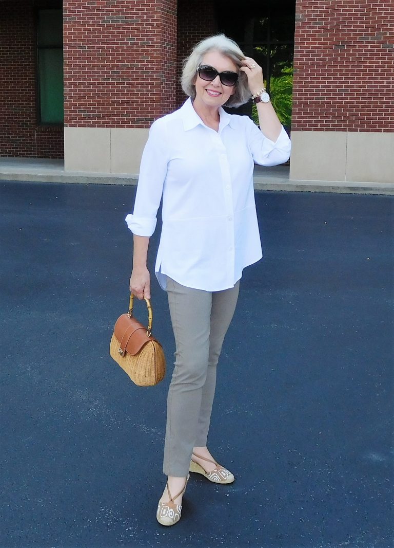 A Good White Shirt - SusanAfter60.com