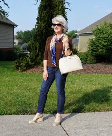 Easy Ways to Wear a Scarf - SusanAfter60.com