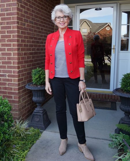 Styling Classic Basics For Fall - SusanAfter60.com