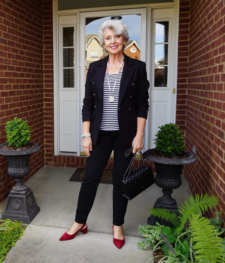 Styling Classic Basics For Fall - SusanAfter60.com