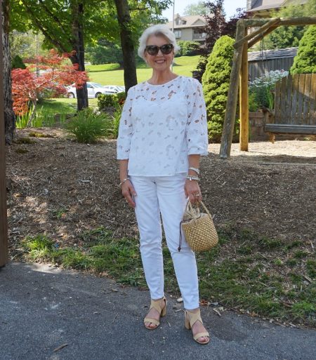 All White For Summer - SusanAfter60.com