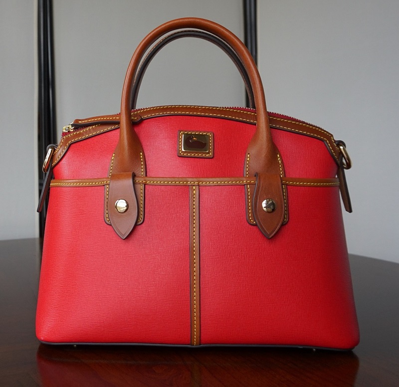 Dooney and Bourke Mini Barrel Bag - red - Pre-Owned