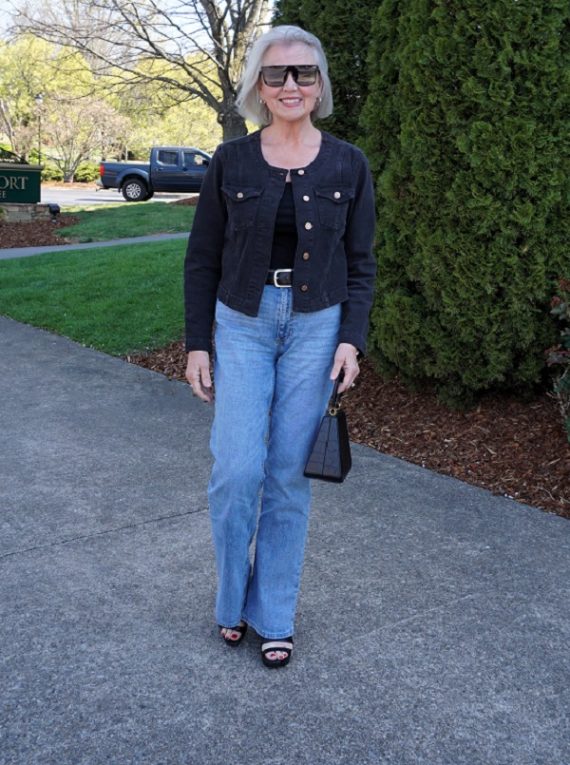 Denim Jackets All Year Outfit - Susan Street After 60