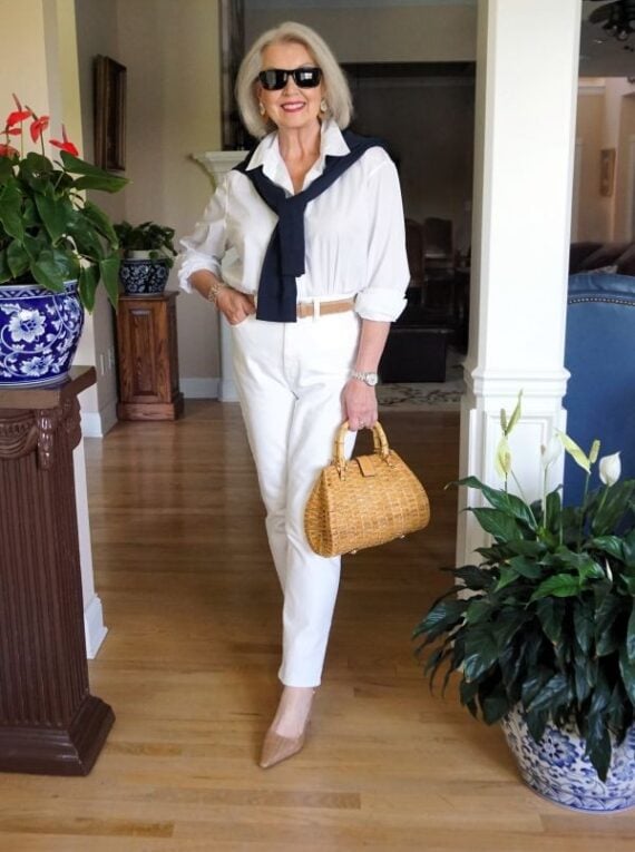Styling A Cardigan Outfit - Susan Street After 60